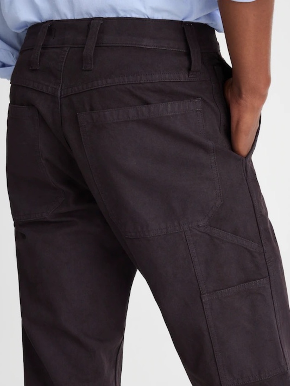 Madewell Gray Carpenter Pants